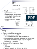 Anthropometry: Literally, The Measure of Man' What?