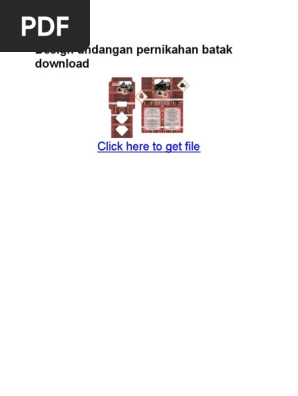 91 Contoh Undangan Pernikahan Batak Karo Gratis Terbaru
