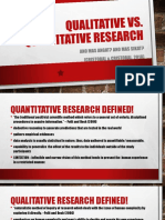 Qualitative Vs Quantitative