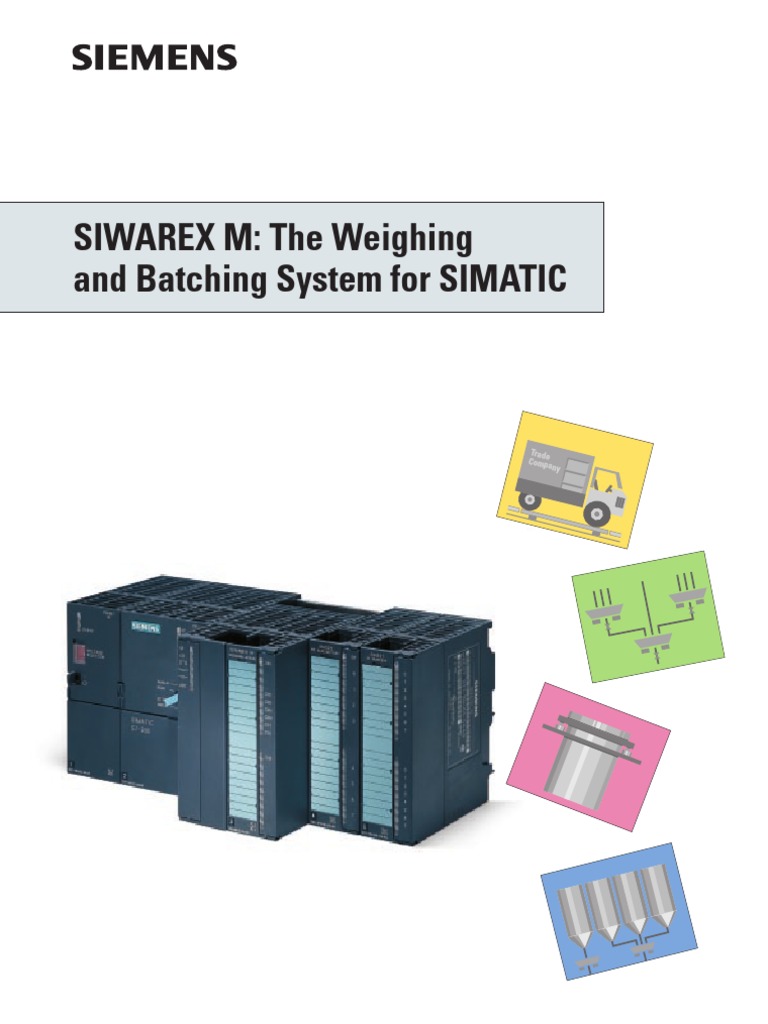 SIWAREX M: The Weighing and Batching System For SIMATIC: Trade Company ...
