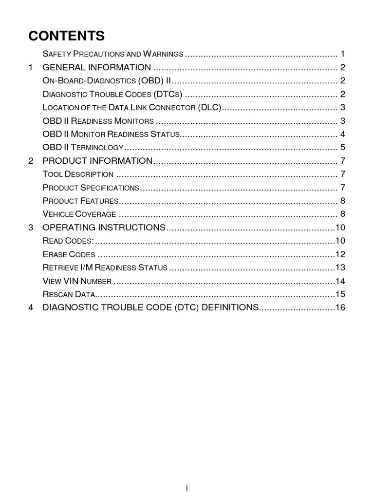 MS300 OBDII Manual PDF | PDF | Fuel Injection | Ignition System