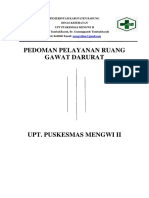 PEDOMAN PELAYANAN UGD