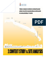 2.context Study & Site Analysis