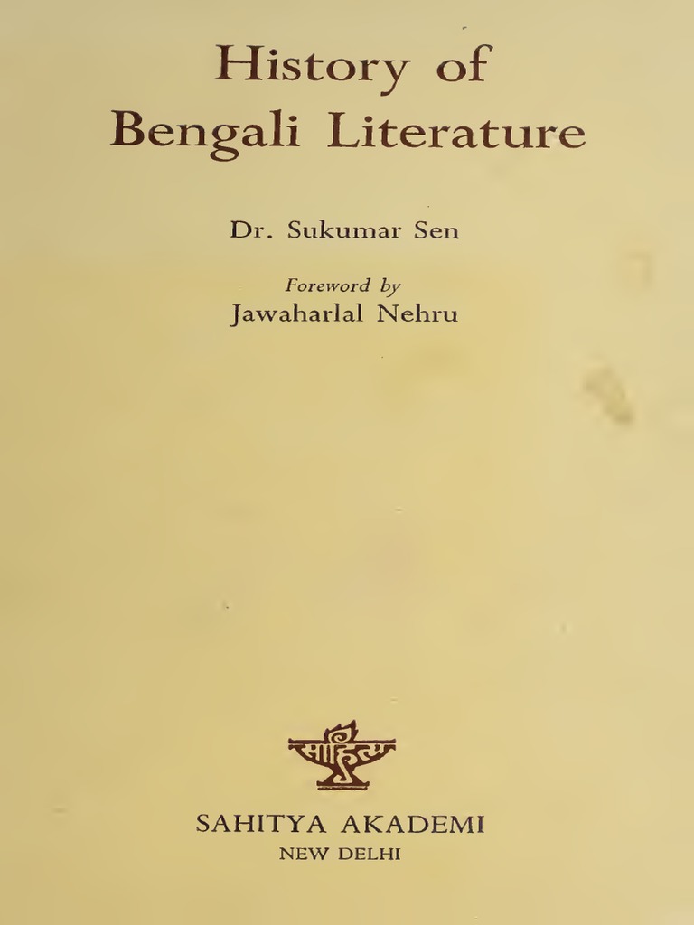 History of Bengali Literature PDF Sanskrit Pali pic