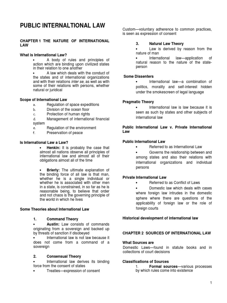 Understanding Public International Law | PDF | Treaty | Ratification