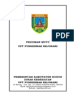 Cover Pedoman Mutu