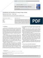 Clasificación y Evaluación de Sistemas de Almacenamiento de Energía_guney2016