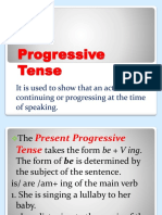 Progressive Tenses Discussion