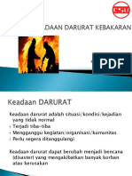 MATERI Tanggap Darurat Kebakaran