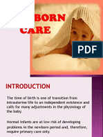 Routine New Born Care GNM