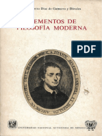  Juan Benito Díaz de Gamarra y Dávalos - Elementos de Filosofía Moderna (Fragmentos)