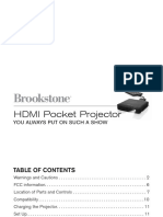 HDMI Pocket Projector: You Always Put On Such A Show