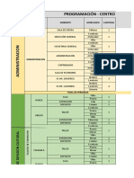 Programacion Centro Cultural Td8