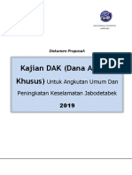 DAK Transportasi untuk Angkutan Umum dan Keselamatan Jabodetabek