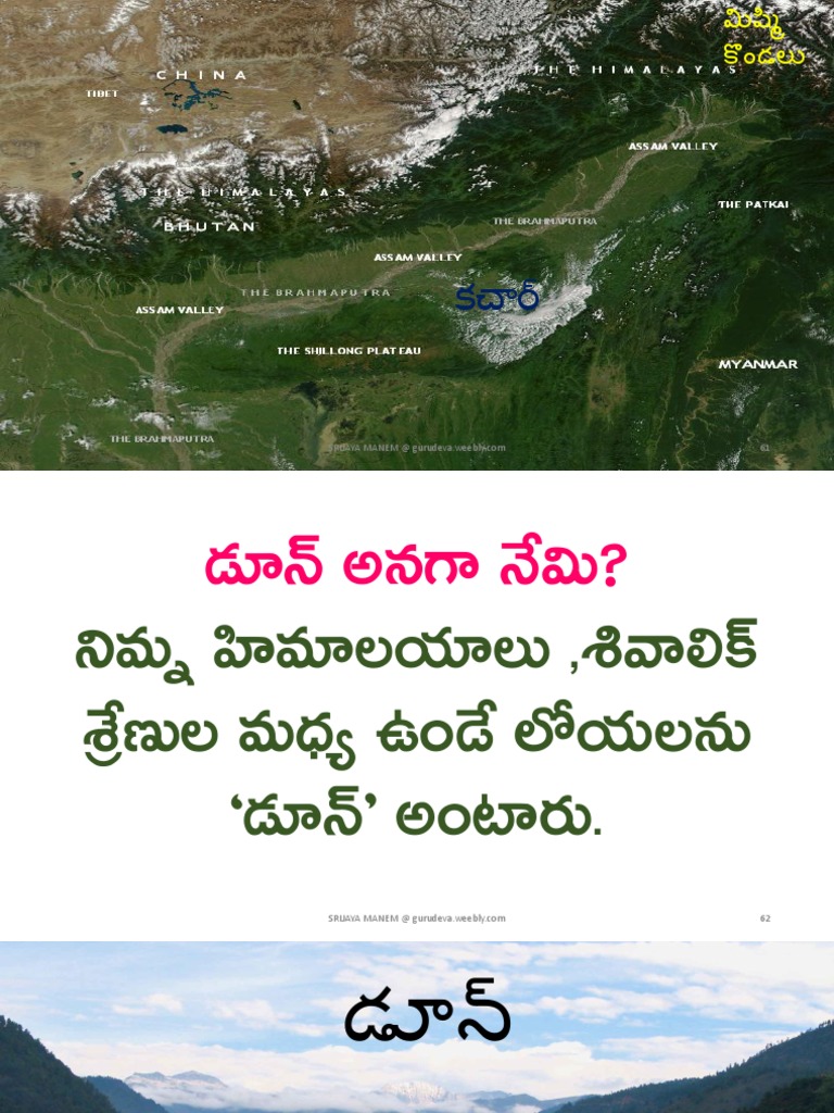 Geography in Telugu PDF