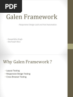 Galen Framework