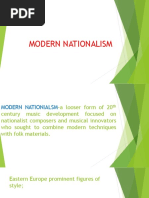 Modern Nationalism