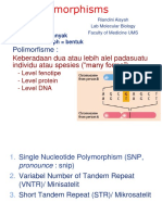 Polimorfisme:: Keberadaan Dua Atau Lebih Alel Padasuatu Individu Atau Spesies ("Many Forms")