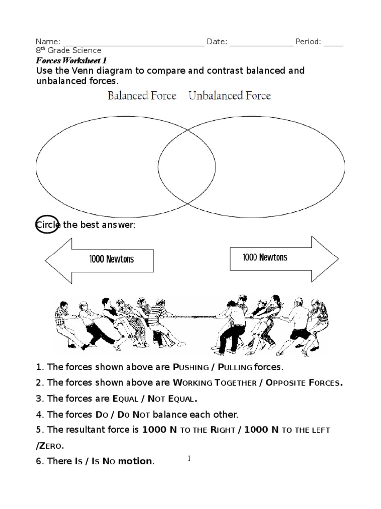 Force Problems With Answers | PDF | Acceleration | Force