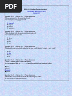 Eng MCQ S Solved Papers