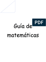 Guia de Estudio Matematicas
