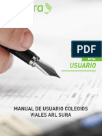 Colegiosviales ARLSURA Manual Usuario