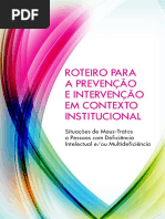 Roteiro PrevenInterven Contexto Institucional