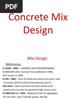 Concrete Mix Design