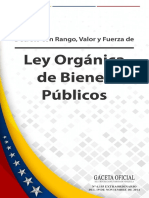 Ley Organica de Bienes Publicos