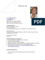 Colceag Florian Ccurriculum Vitae