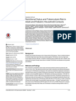 Nutritional Status and Tuberculosis Risk in Adult and Pediatric Household Contacts