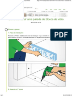 Como Construir Uma Parede de Blocos de Vidro - Leroy Merlin