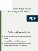 Pharmacy's Role in Public Health History
