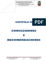 CONCLUSIONES Y RECOMENDACIONES