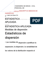 Nº7 Medidas de Dispercion