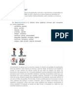 ¿Qué Es La Sinonimia?: Se Llama A La Relación Entre Palabras Diversas Que Comparten Un Mismo Significado