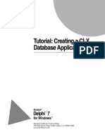 Delphi 7 - Tutorial - Creating a CLX Database Application