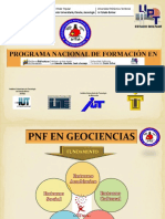 Presentacion PNF Geociencias