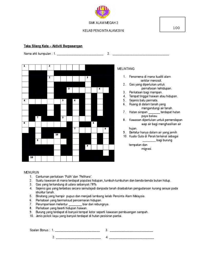 Teka Silang Kata Pdf