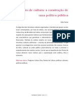 Ponto de Cultura - A Construção de Uma Política Pública PDF