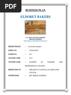 Bakery Abby BUSiness PLAN