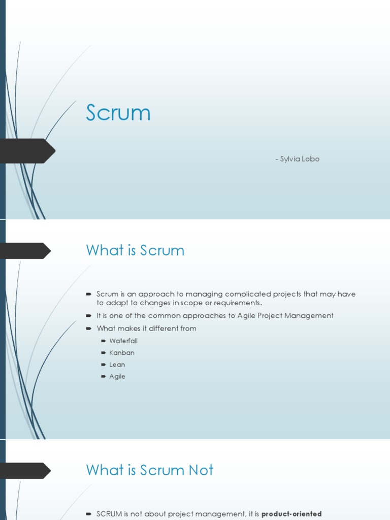 Understanding Scrum Framework Basics | PDF | Scrum (Software ...