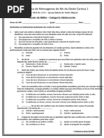 Gerais Da Bíblia - Adolescente - MR OC1 2013