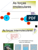 Forças intermoleculares
