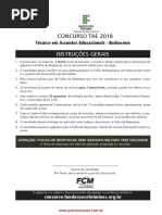 Tcnico em Assuntos Educacionais - Barbacena