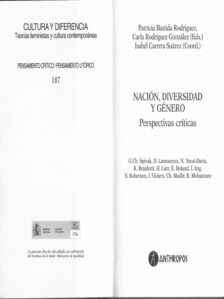 Spivak (2010) Por Qué Los Estudios de Las Mujeres | PDF