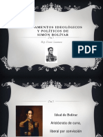 Fundamentos Ideologicos de Simón Bolívar
