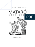 Mataro 1808-1874 Primera Part