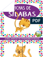 Fichas Silabas Animales PDF