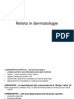 Reteta in Dermatologie